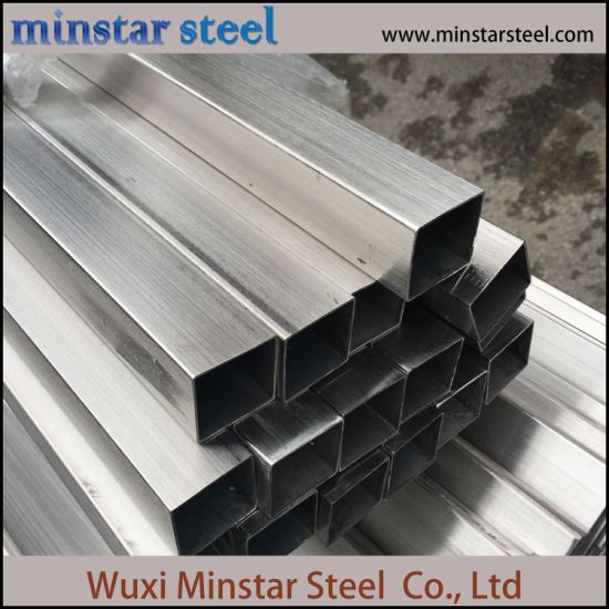 1 Inch Square Pipe TP304 Stainless Steel Pipe TP304 Hollow Pipe