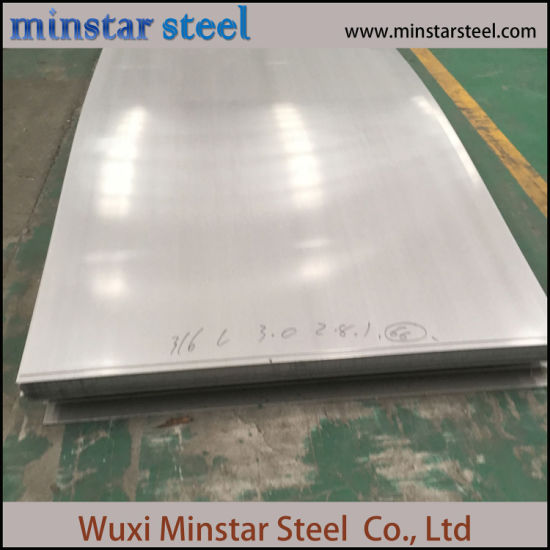 Hot Rolled No.1 Surface Stainless Steel Sheet 5mm Thick 1.4404 SUS 316L 