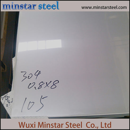 Cold Rolled Inox Plate 304 Stainless Steel Plate 0.6mm 0.7mm 0.8mm Thick