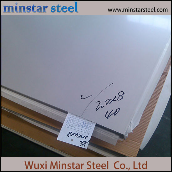Cold Rolled Inox Sheet 304 Stainless Steel Sheet 2B Surface with Interleaving Paper 