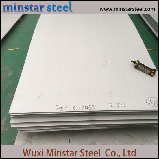 High Quality SUS 304 Austenite Stainless Steel Sheet 8mm Thick