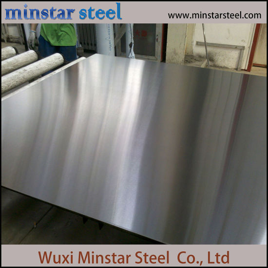201 Cold Rolled 2B BA Hairline Finsih Stainless Steel Plate for Decoration