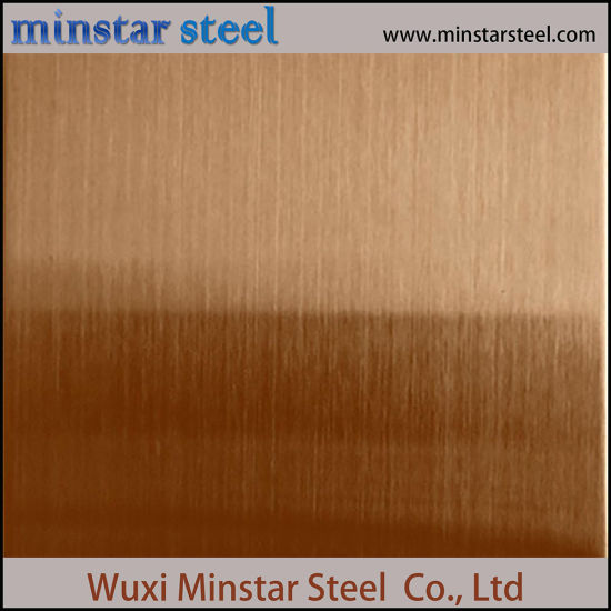 201 No.4 Hairline Finish Stainless Steel Plate in Stock 0.5mm 0.6mm 0.8mm
